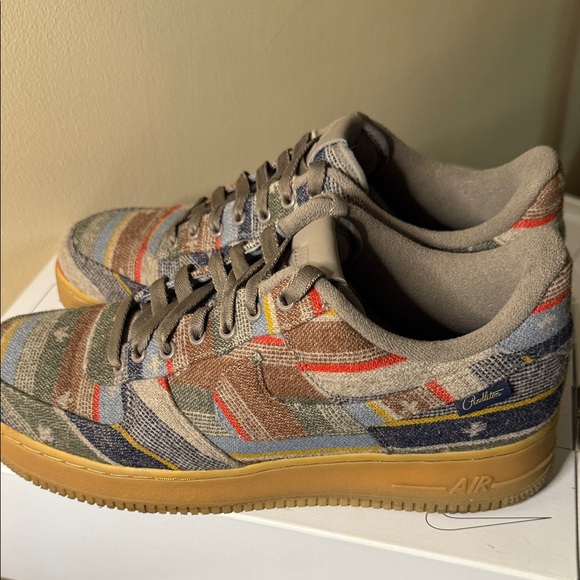 Nike Air Force 1 Low Pendleton Striped Earth Tones - Picture 4 of 7